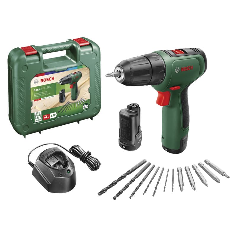 Kompakt skrutrekkerpakke 12 V